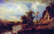 Albert Bierstadt North Fork of the Platte Nebraska Germany oil painting artist